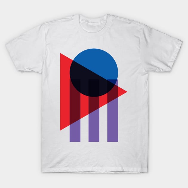 Messing with Shapes (v 2) T-Shirt by Avengedqrow